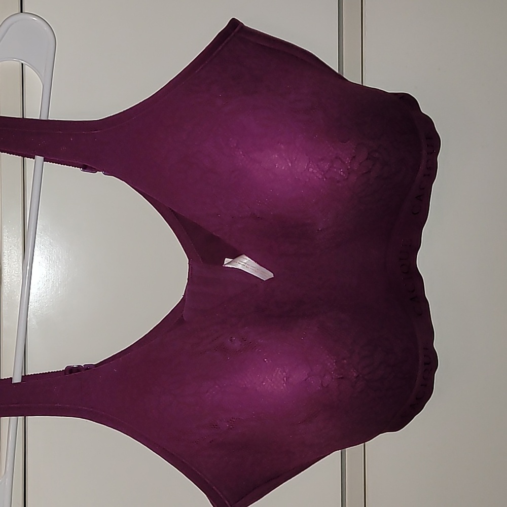 Purple bra